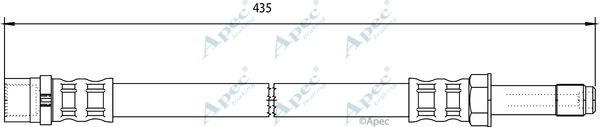 APEC BRAKING Bremžu šļūtene HOS3829